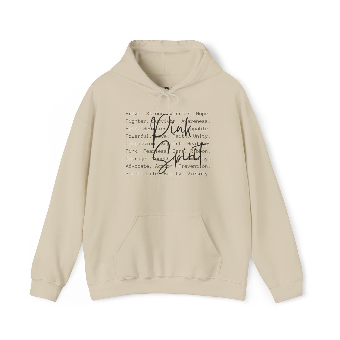 "Pink Spirit" Hooded Sweatshirt
