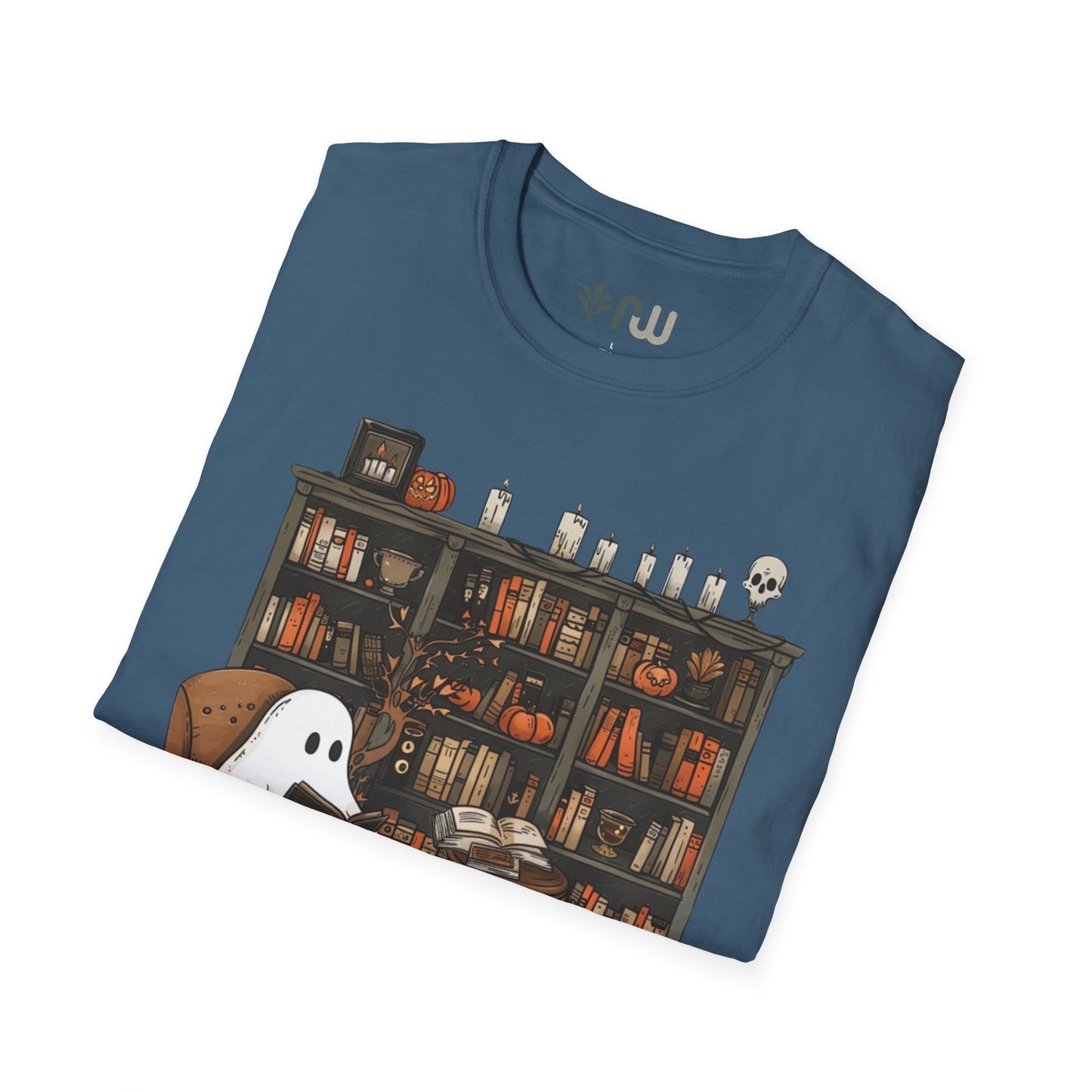 "Reading Ghost" - Softstyle T-Shirt