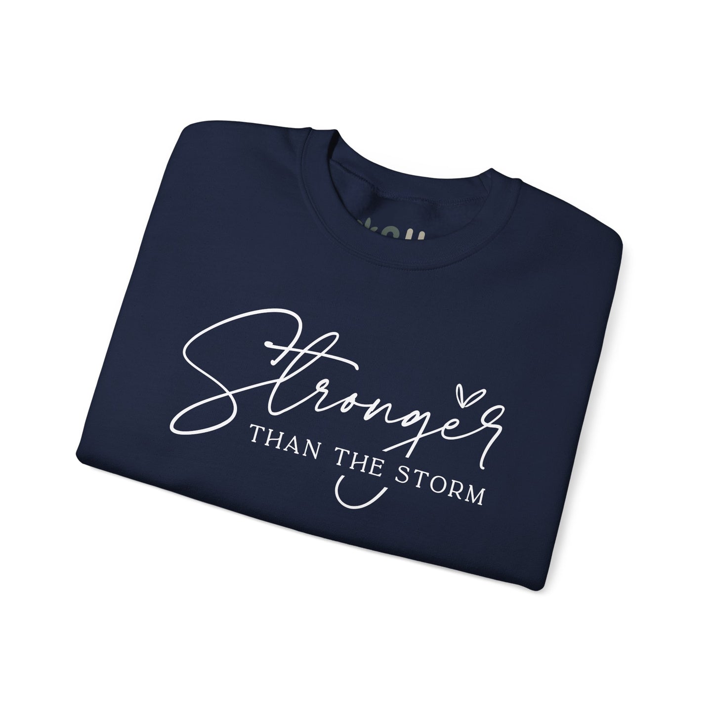 "Stronger than the Storm" Crewneck Sweatshirt