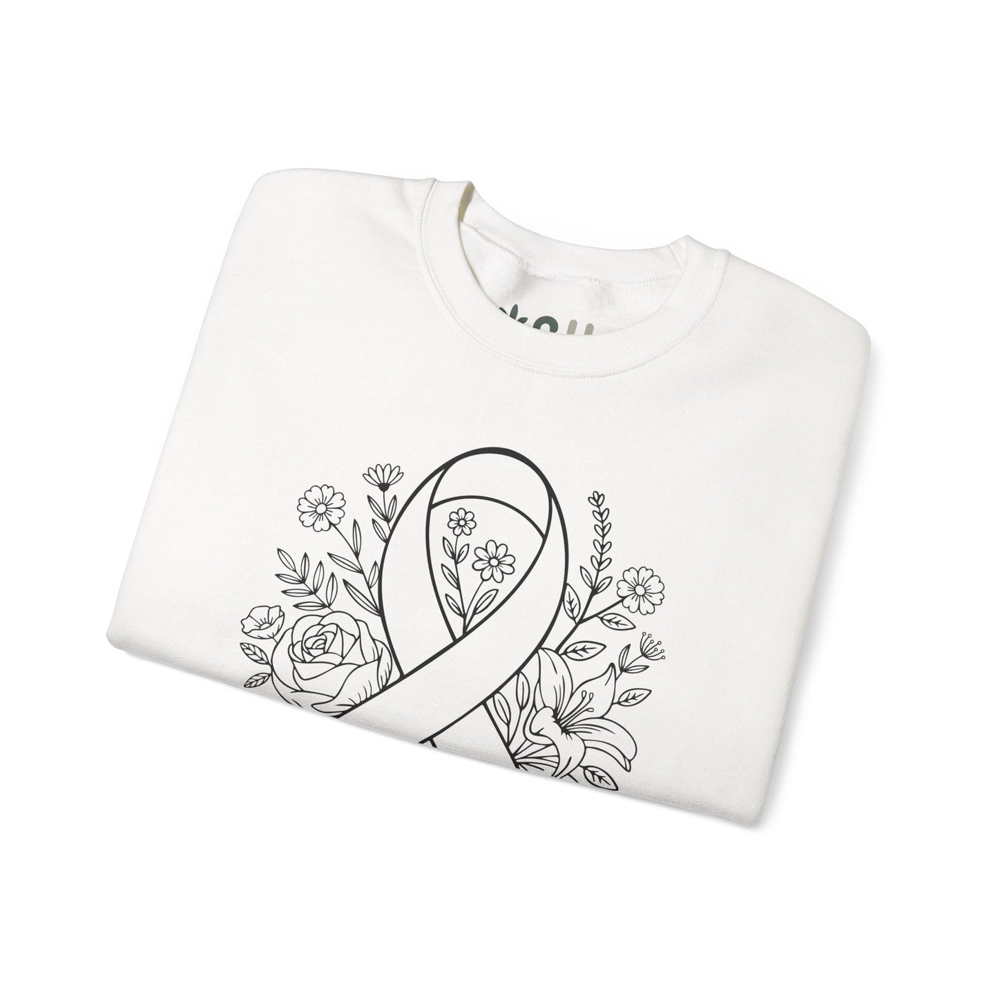 "Awareness Ribbon" - Crewneck Sweatshirt