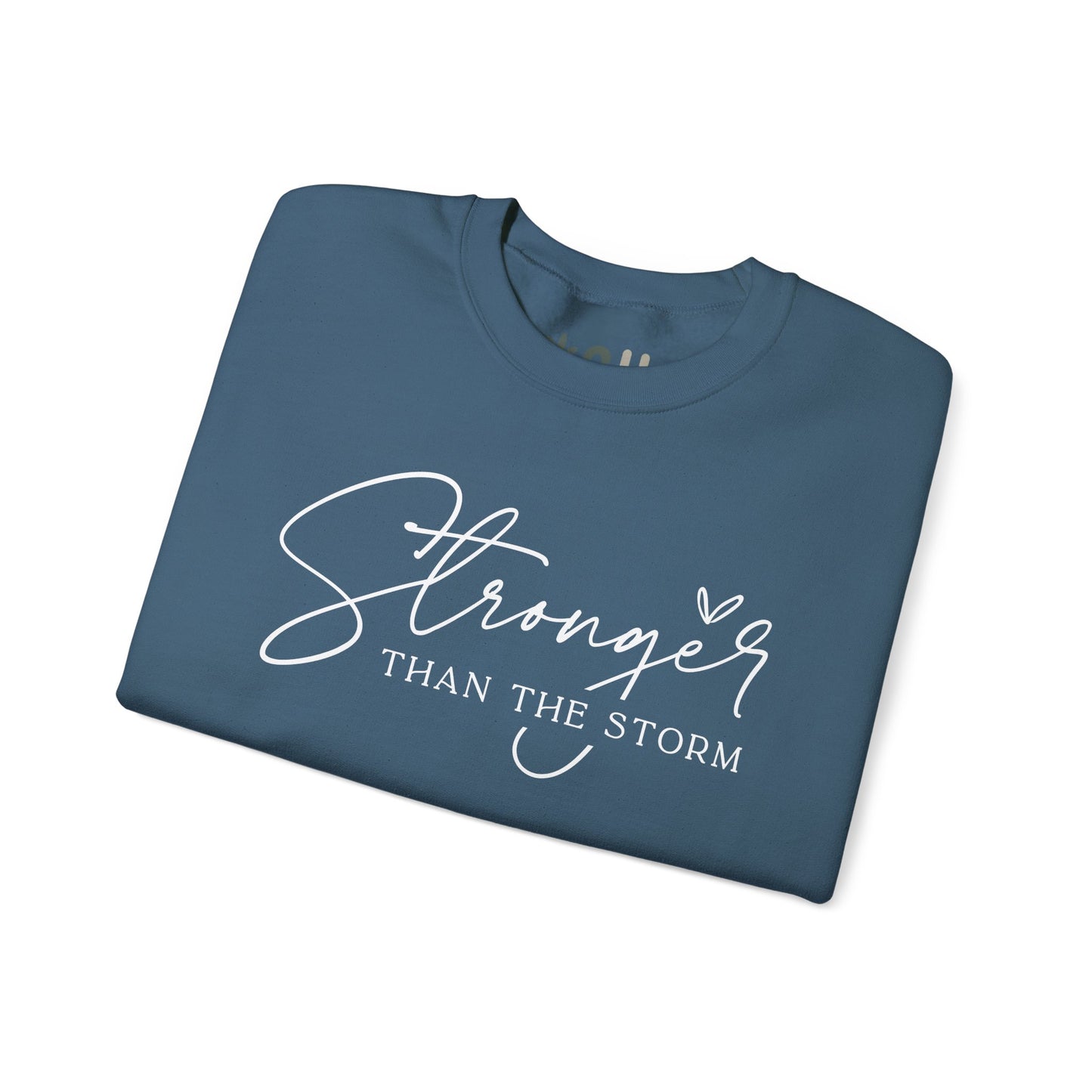"Stronger than the Storm" Crewneck Sweatshirt