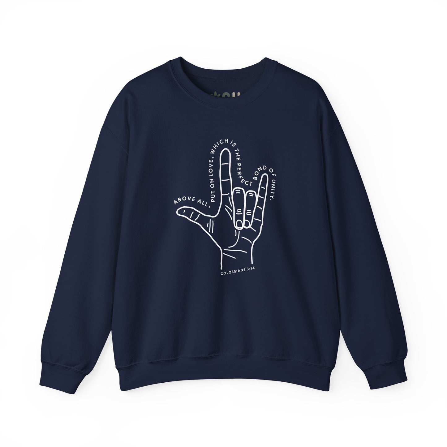"ASL I Love you" - Crewneck Sweatshirt