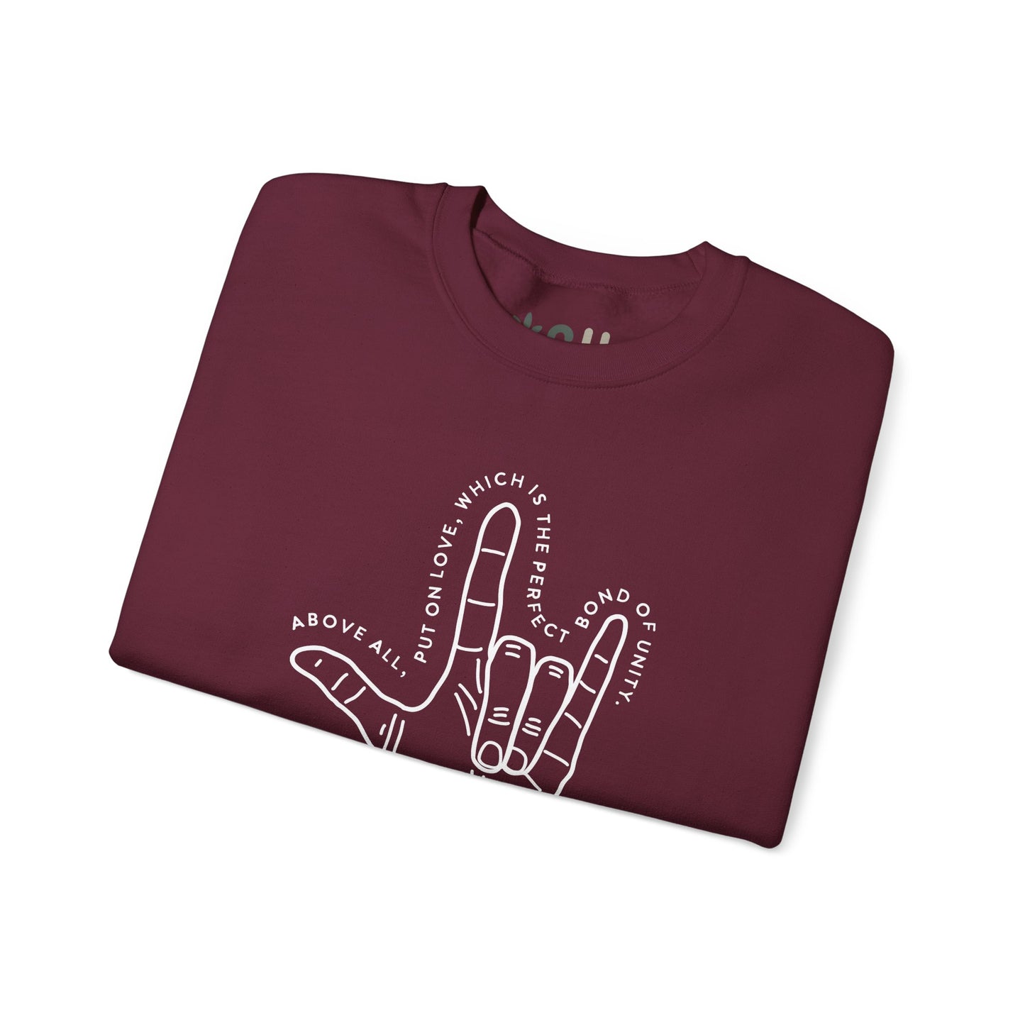 "ASL I Love you" - Crewneck Sweatshirt