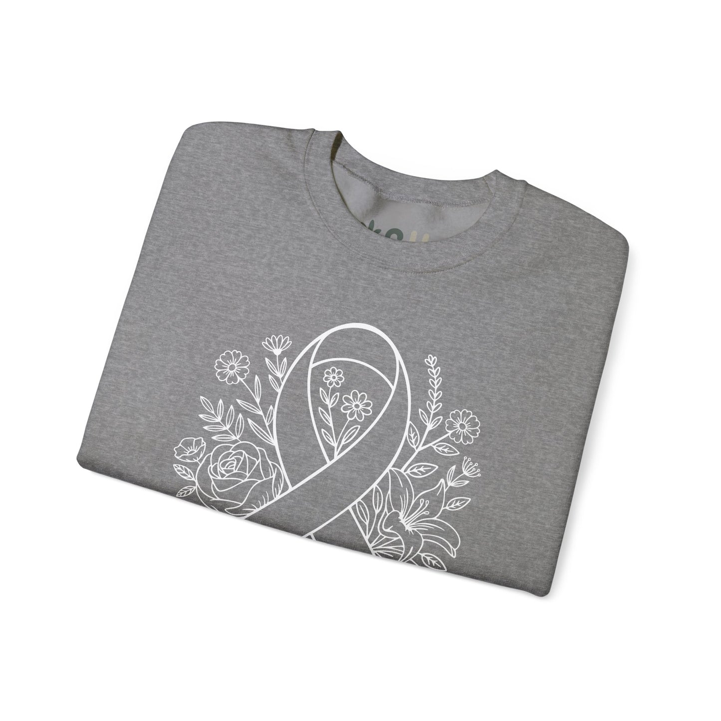 "Awareness Ribbon" - Crewneck Sweatshirt