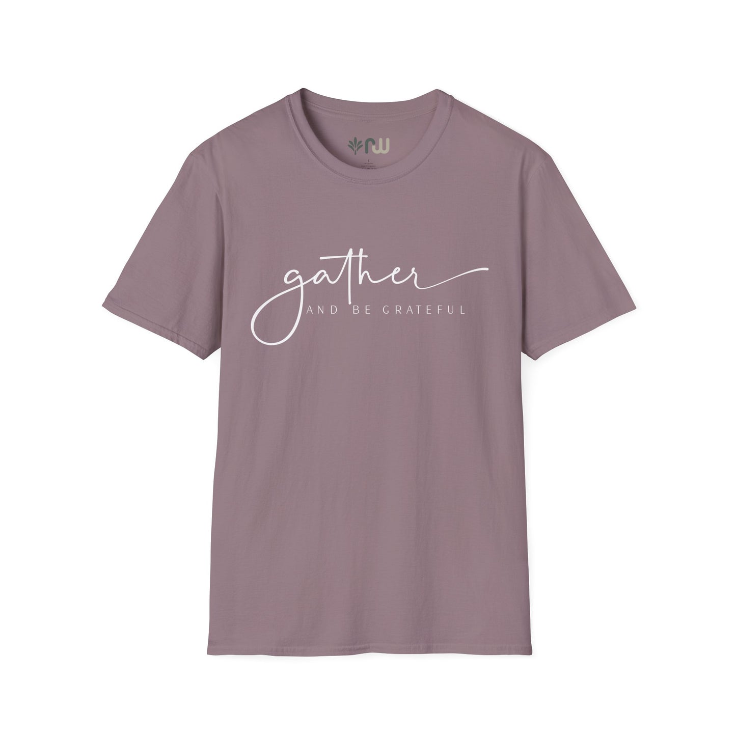 "Gather and Be Grateful" - Softstyle T-Shirt