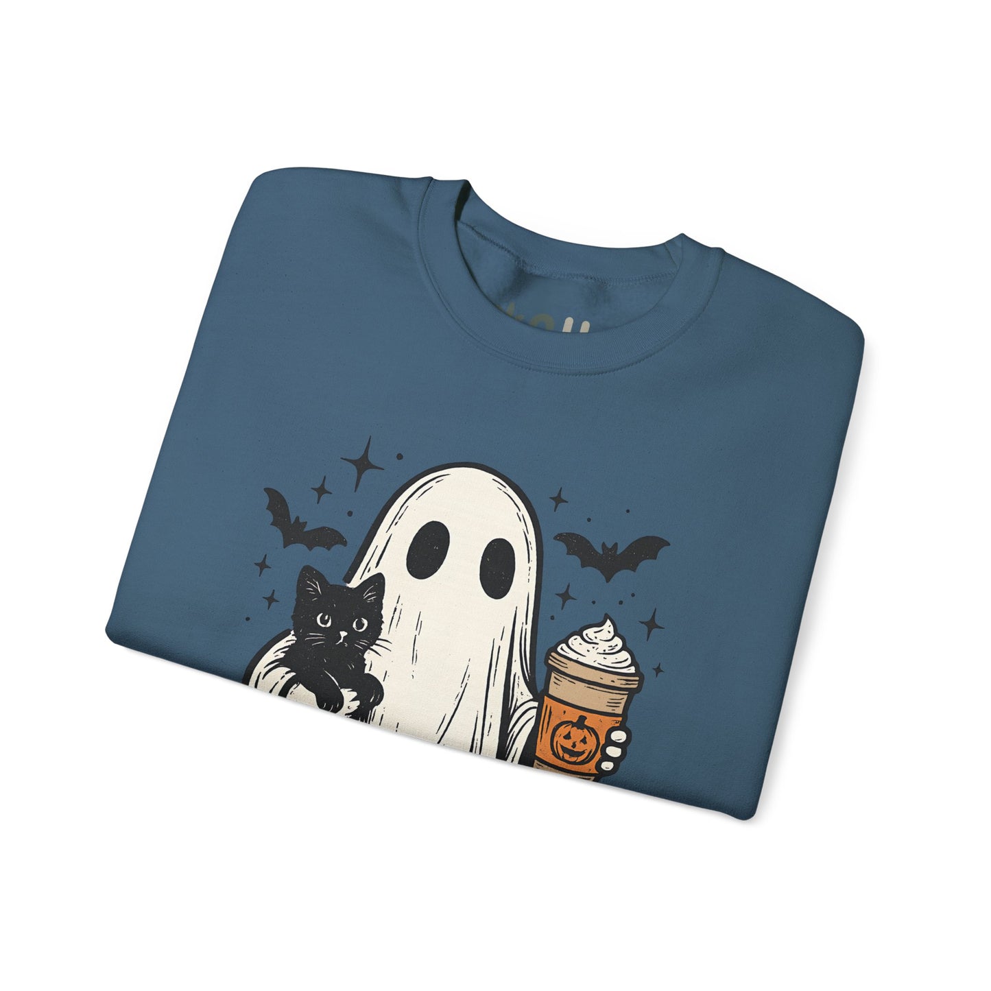 "Ghost and Cat" - Crewneck Sweatshirt
