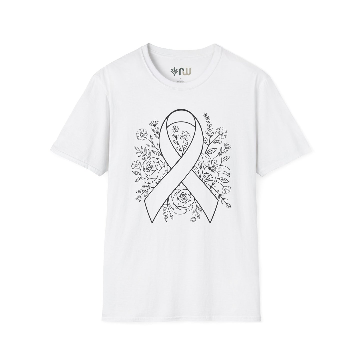 "Awareness Ribbon" - Softstyle T-Shirt
