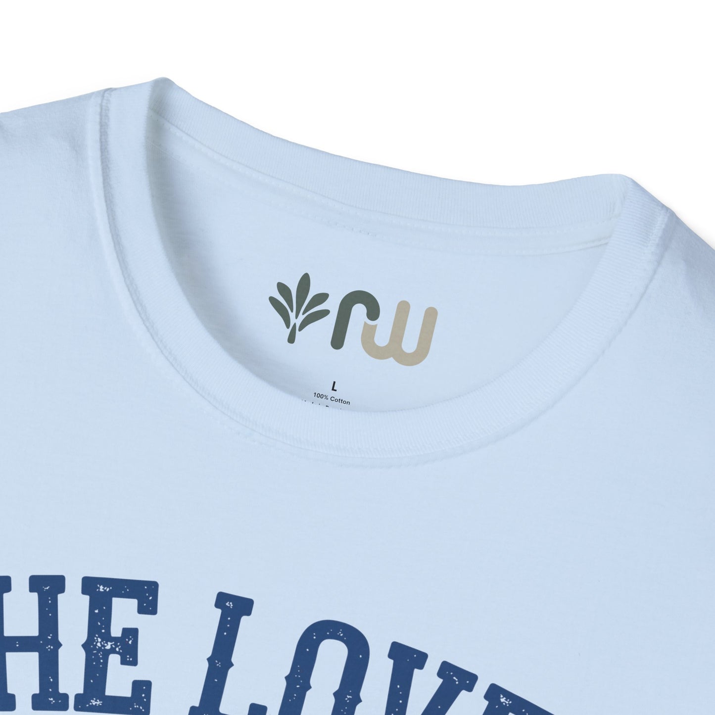 "She Loves Jesus and America Too" Softstyle T-Shirt