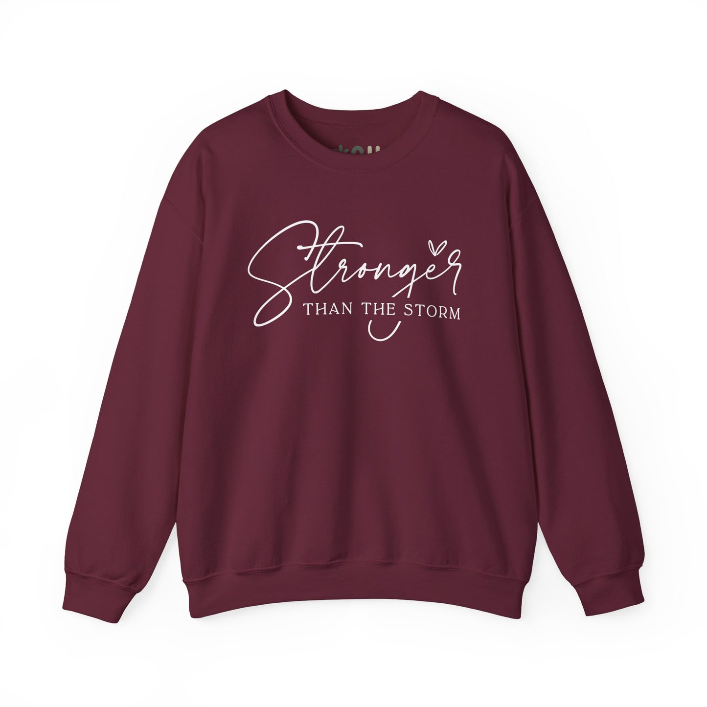"Stronger than the Storm" Crewneck Sweatshirt