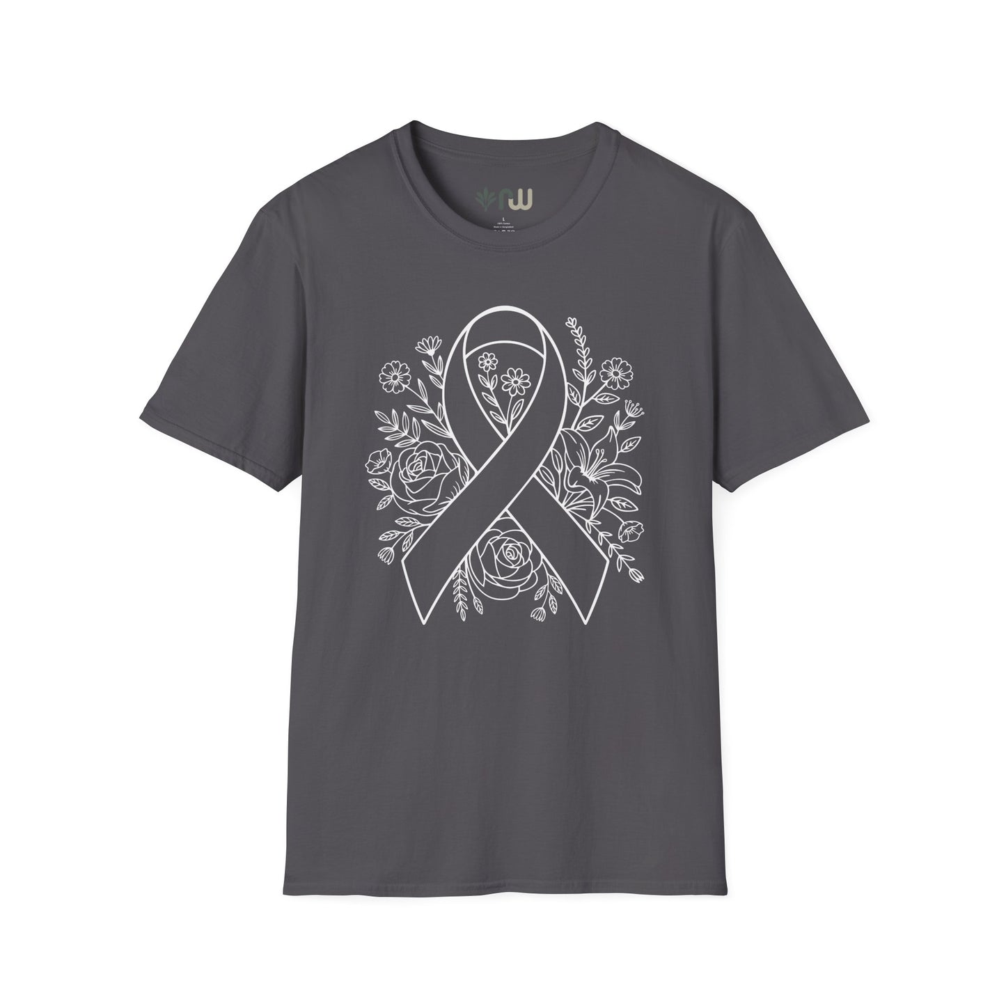 "Awareness Ribbon" - Softstyle T-Shirt