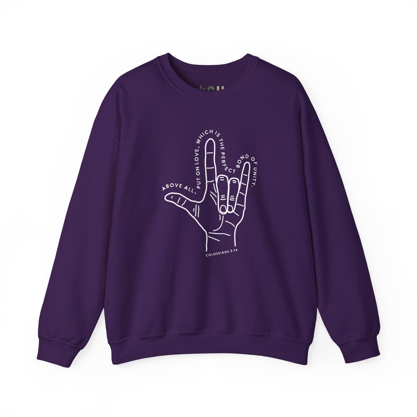 "ASL I Love you" - Crewneck Sweatshirt