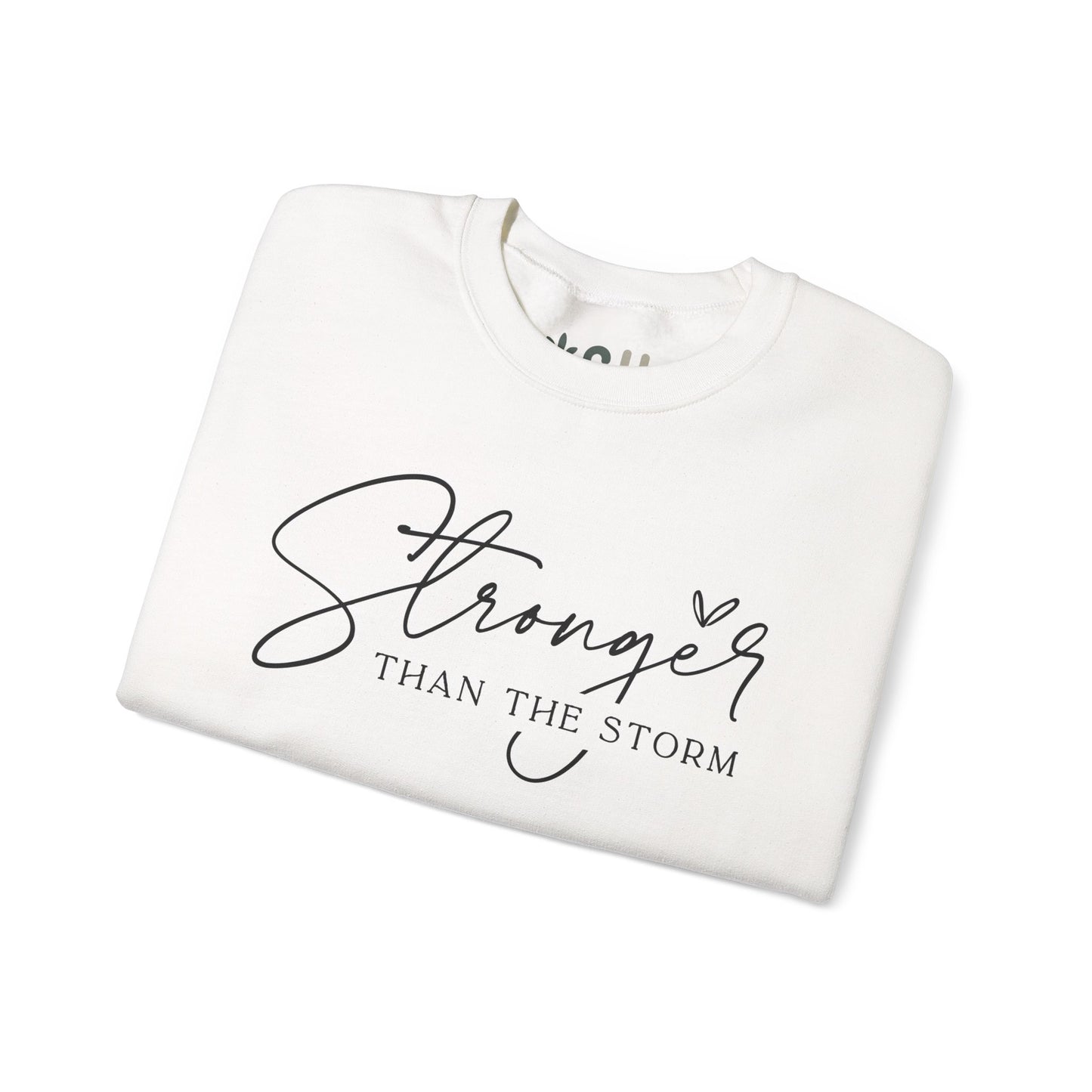 "Stronger than the Storm" Crewneck Sweatshirt