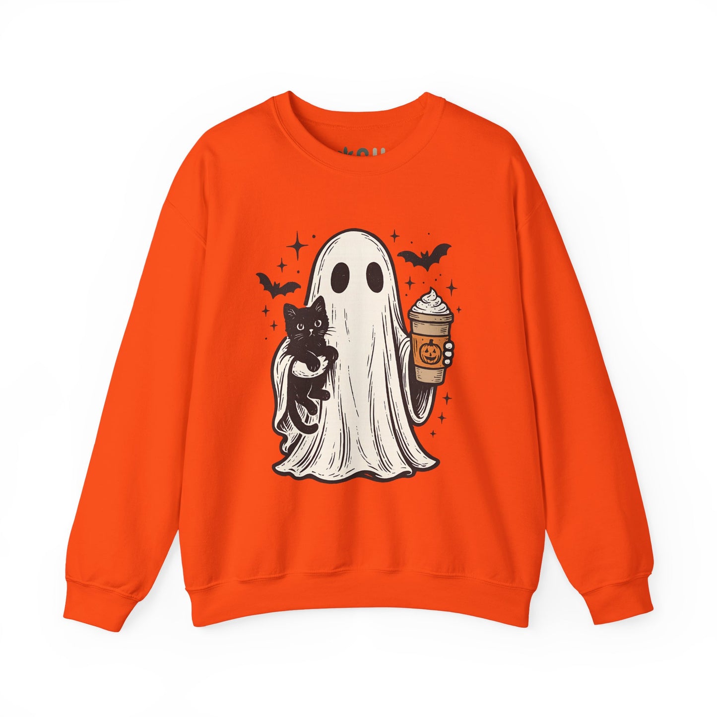 "Ghost and Cat" - Crewneck Sweatshirt