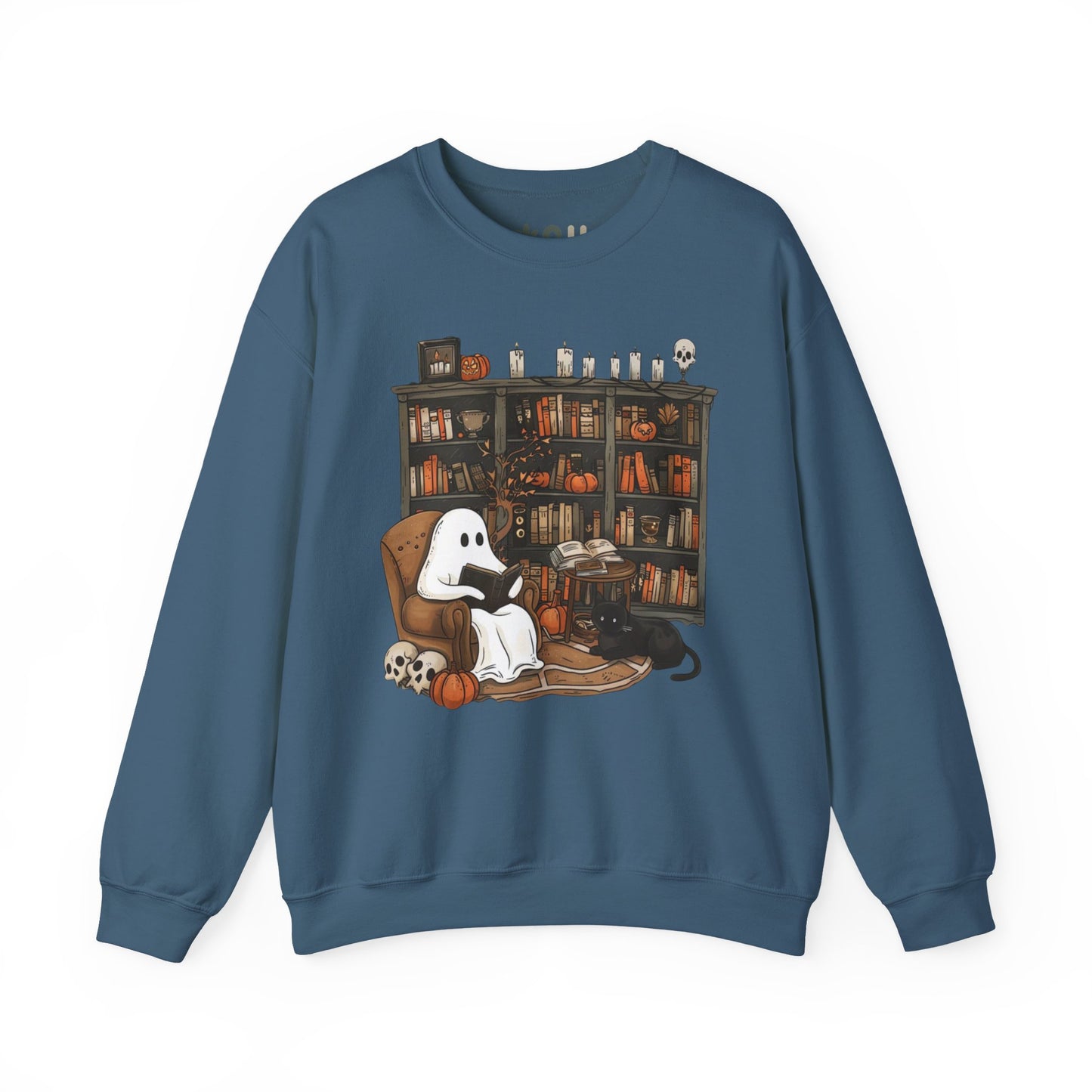 "Reading Ghost" - Crewneck Sweatshirt