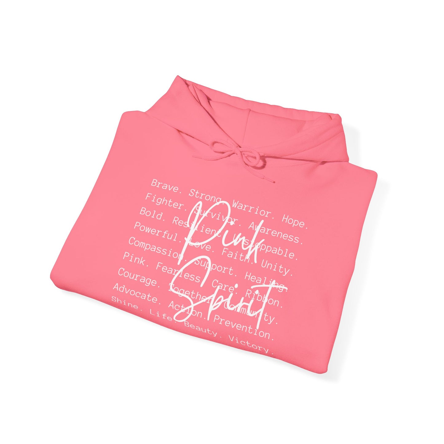 "Pink Spirit" Hooded Sweatshirt