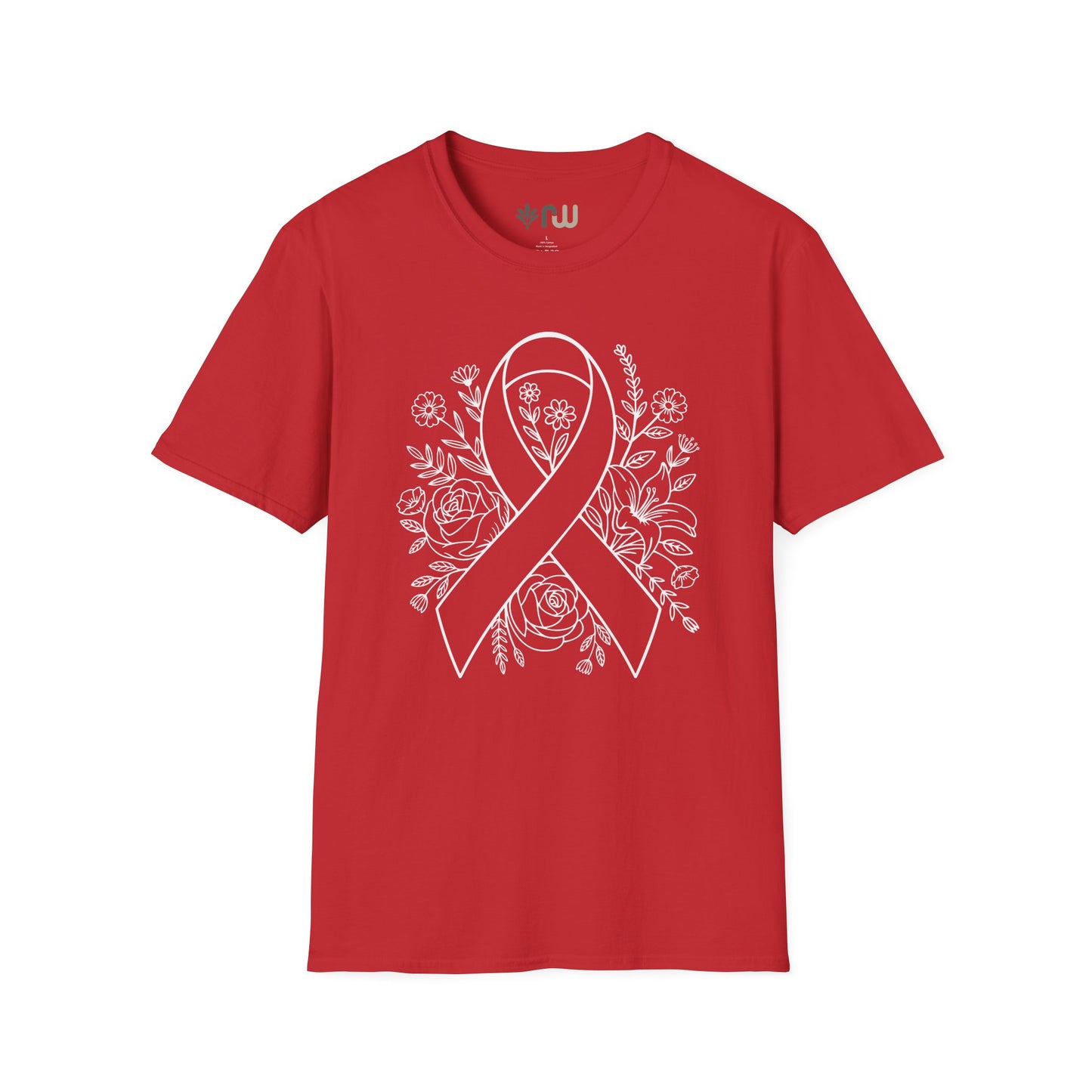 "Awareness Ribbon" - Softstyle T-Shirt