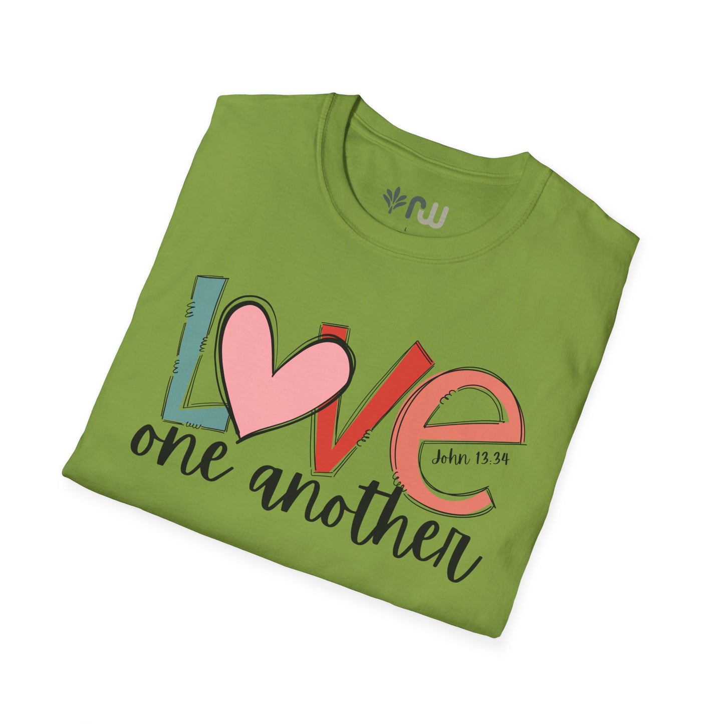 "Love One Another" - Softstyle T-Shirt
