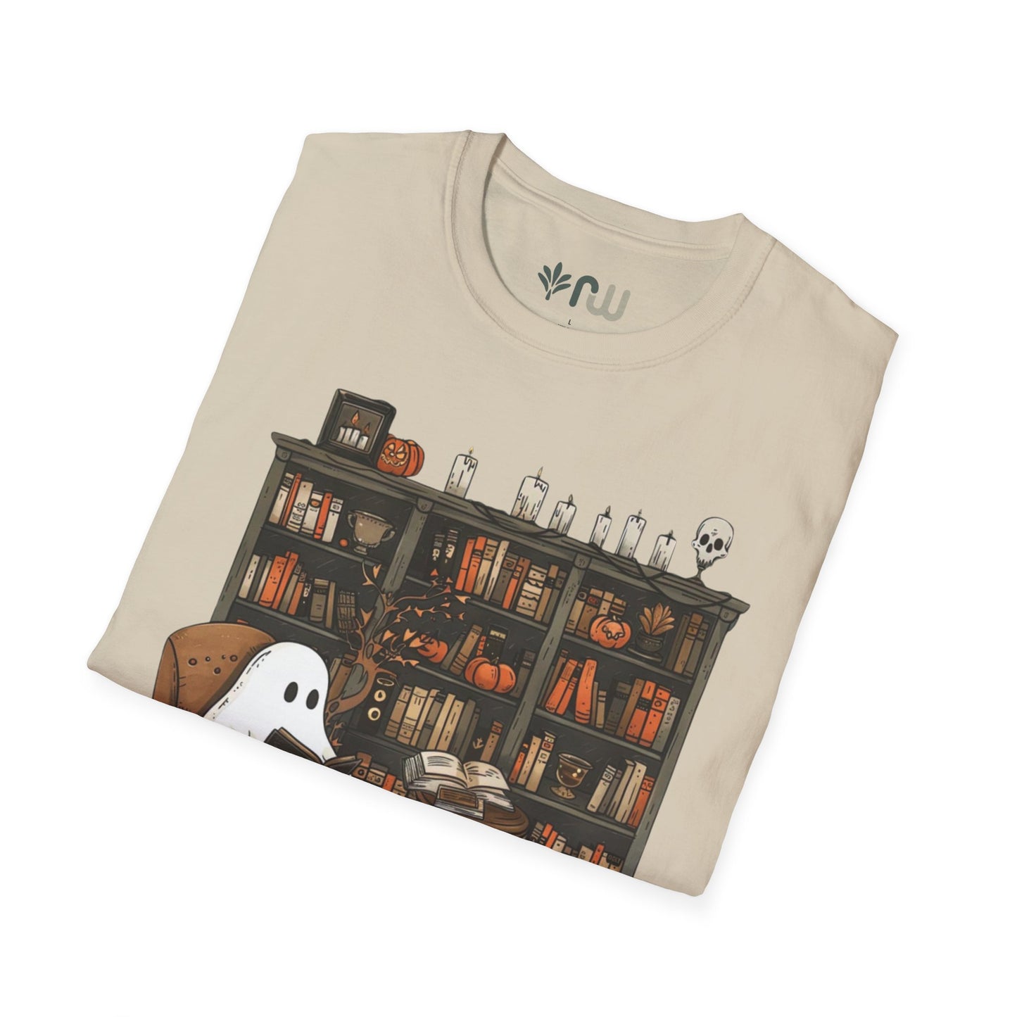 "Reading Ghost" - Softstyle T-Shirt