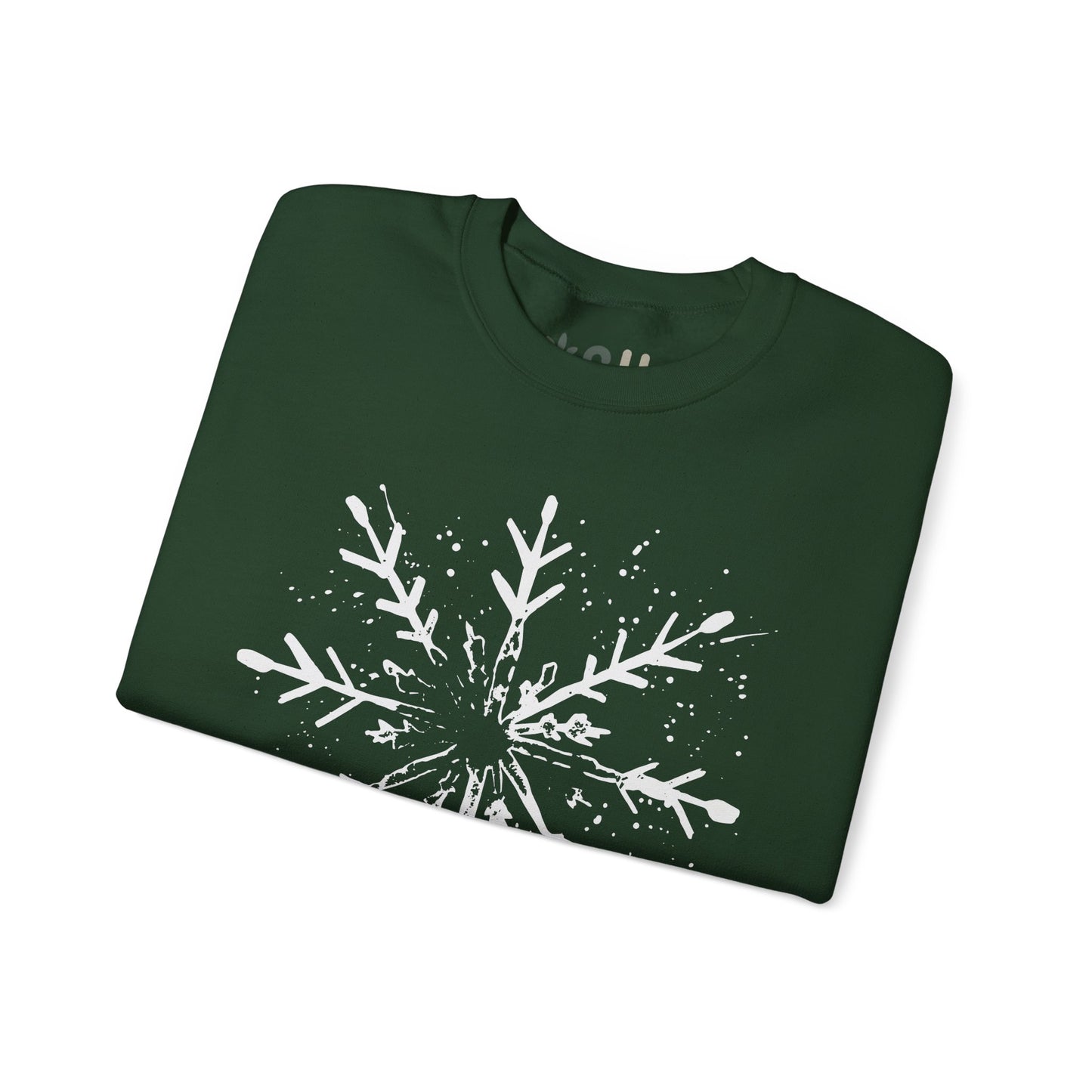 Snowflake Crewneck Sweatshirt