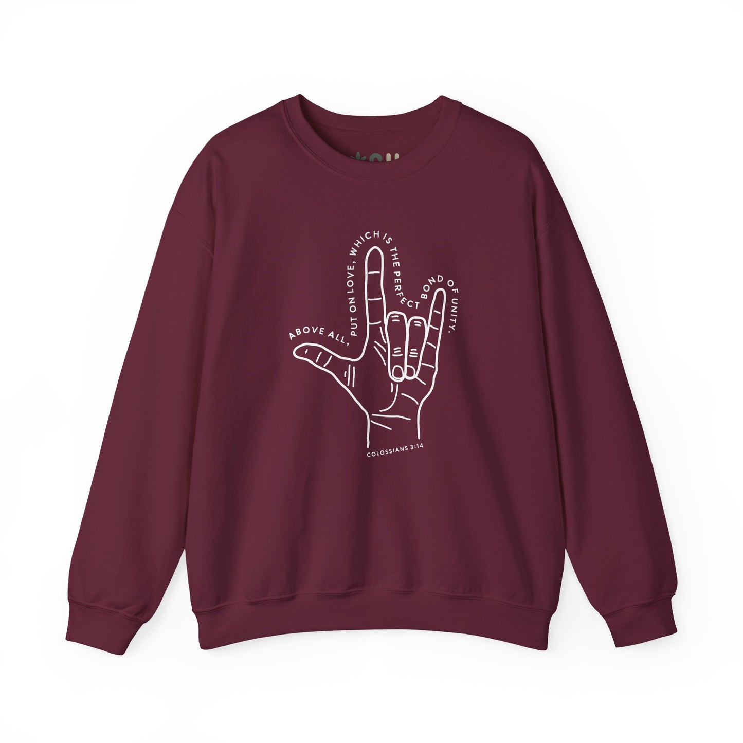 "ASL I Love you" - Crewneck Sweatshirt