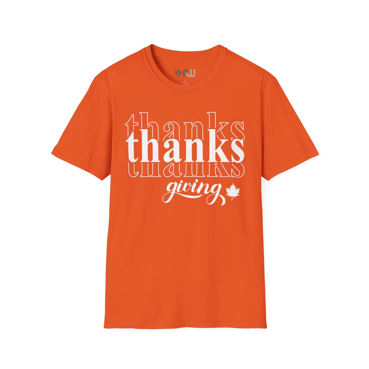 "Thanksgiving" - Softstyle T-Shirt