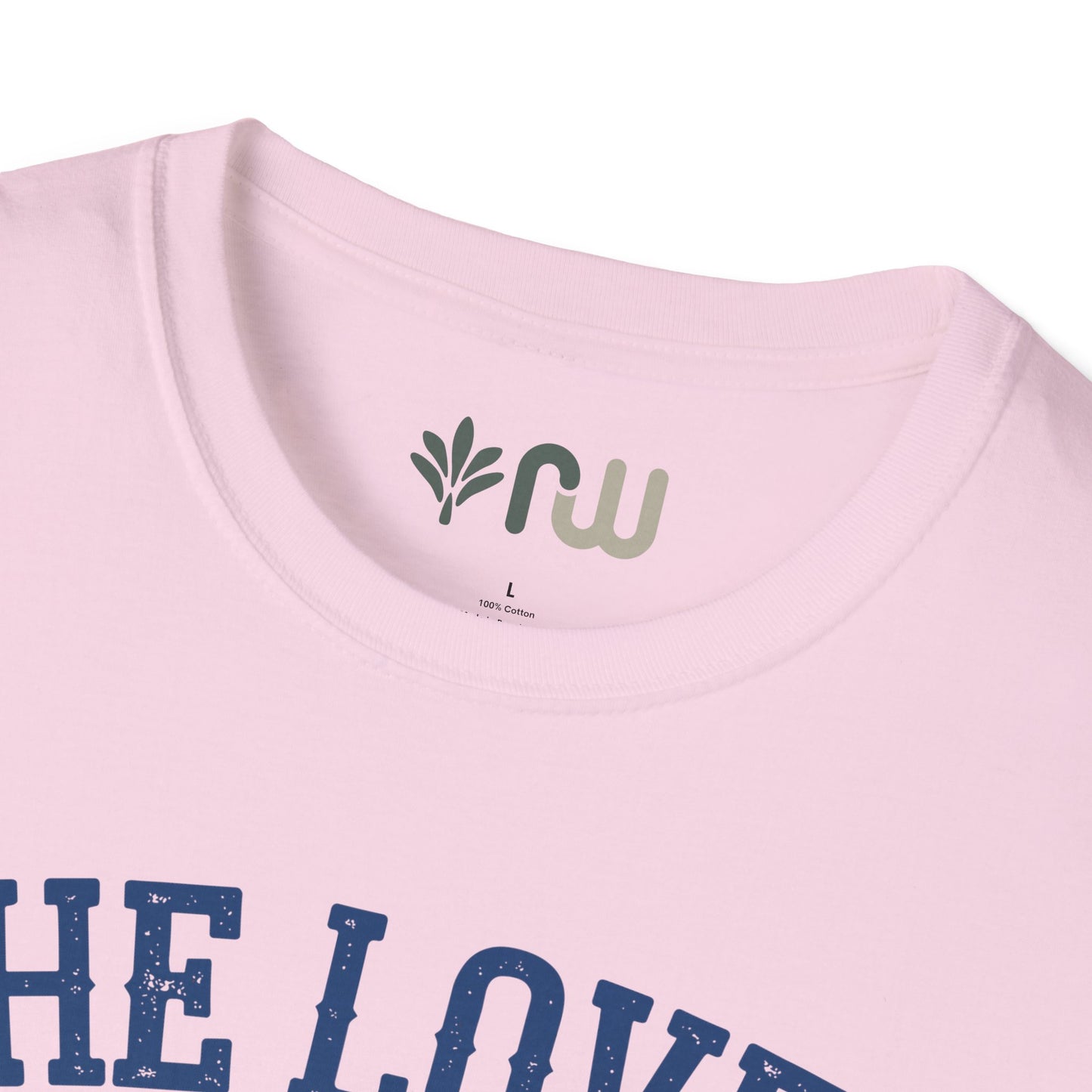 "She Loves Jesus and America Too" Softstyle T-Shirt