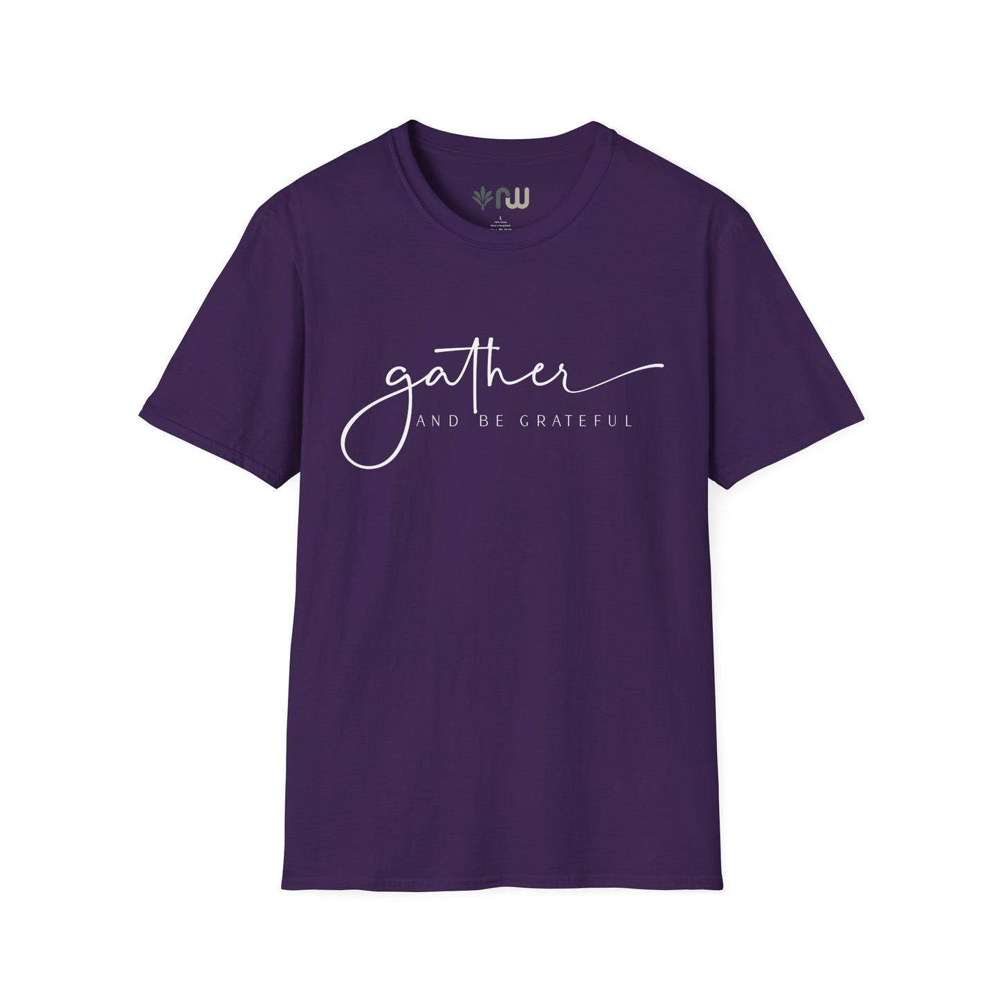 "Gather and Be Grateful" - Softstyle T-Shirt