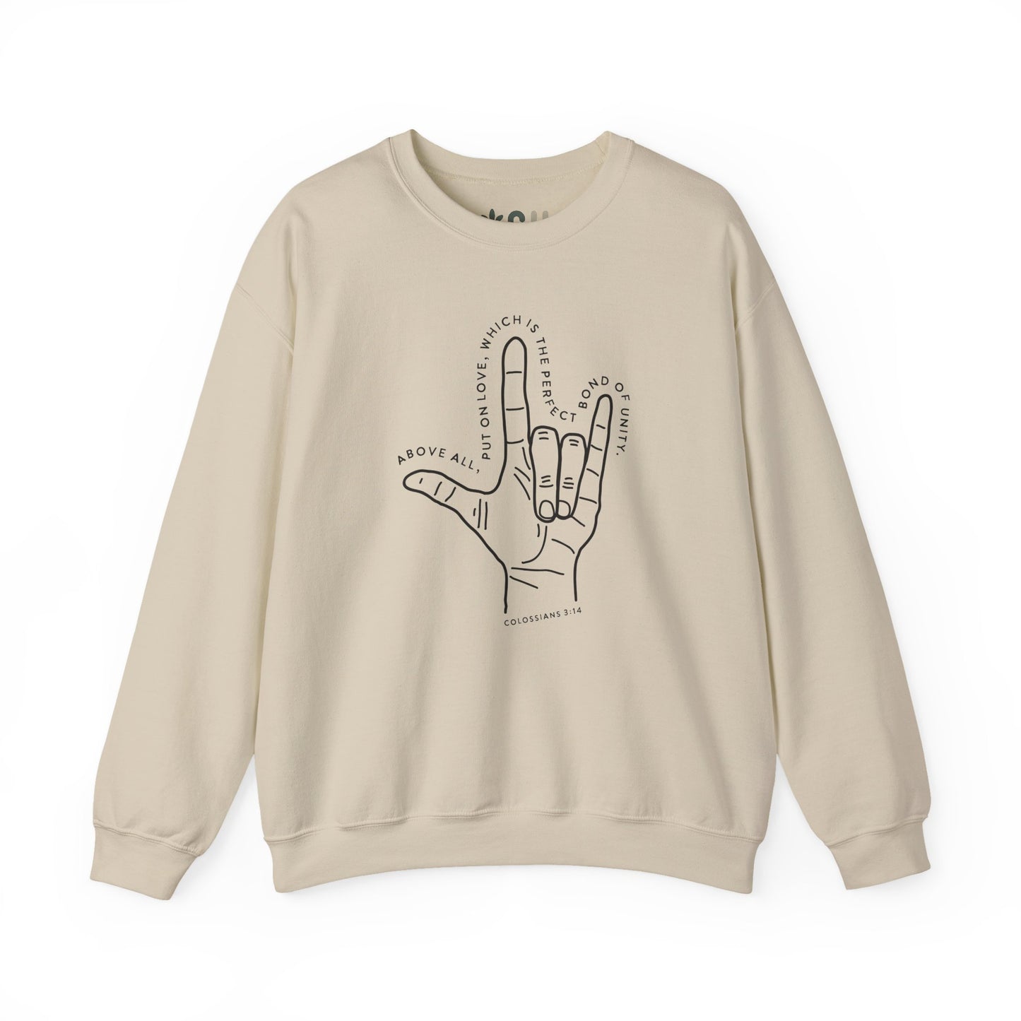 "ASL I Love you" - Crewneck Sweatshirt