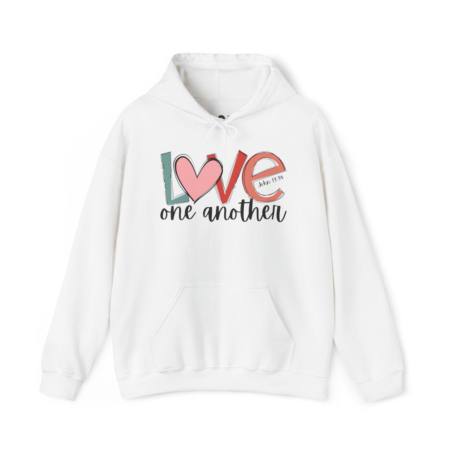 "Love One Another" Hooded Sweatshirt