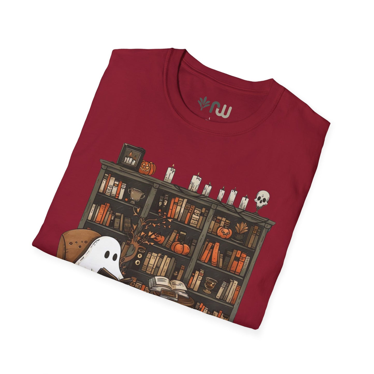 "Reading Ghost" - Softstyle T-Shirt