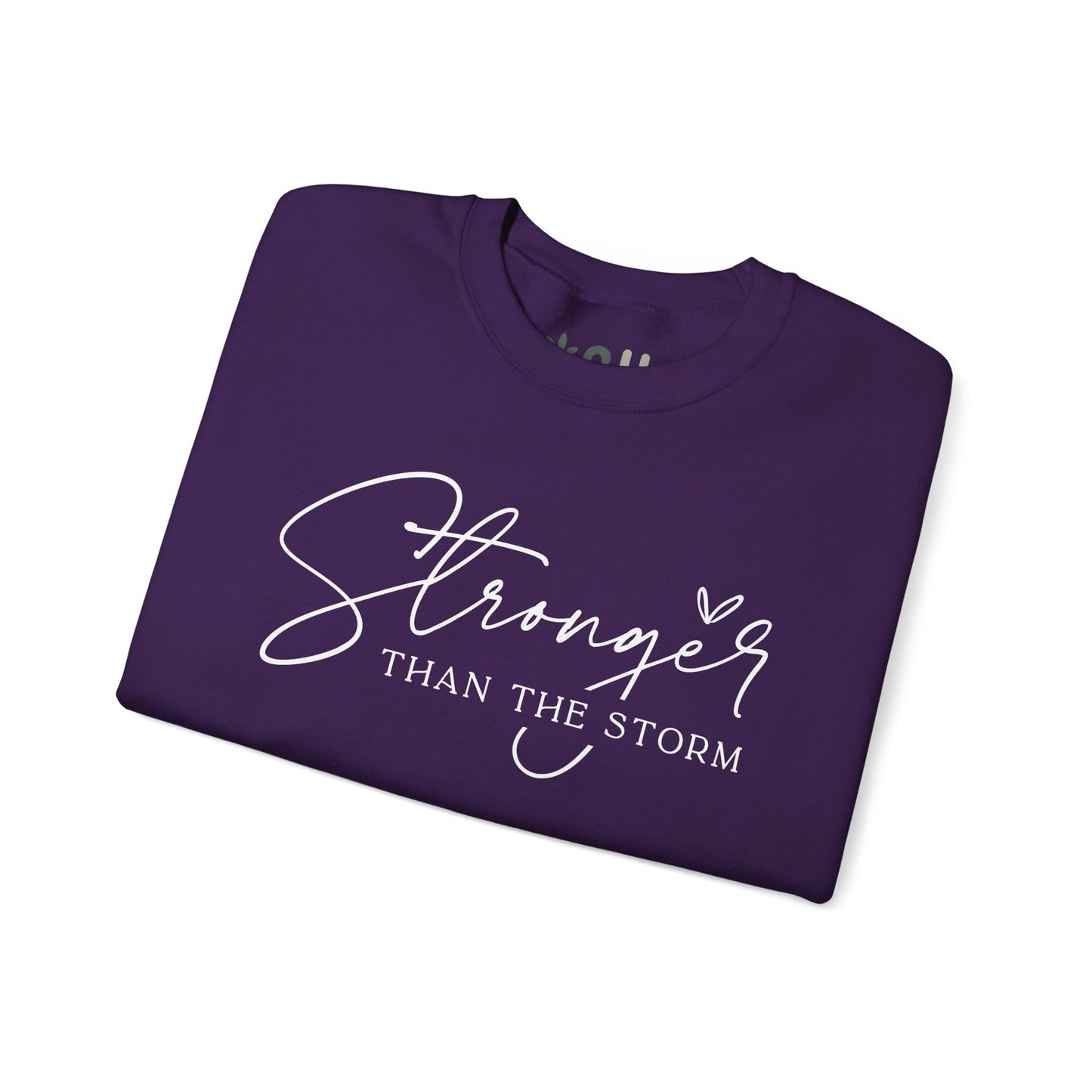 "Stronger than the Storm" Crewneck Sweatshirt