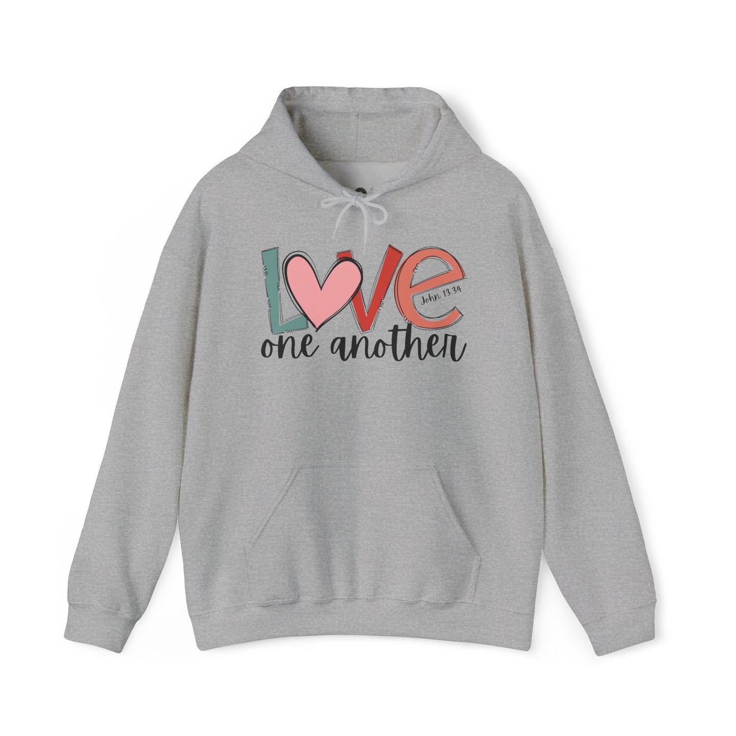 "Love One Another" Hooded Sweatshirt