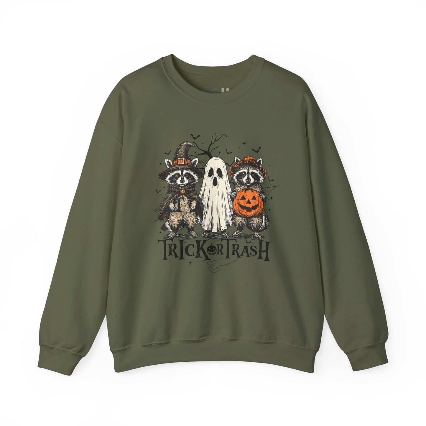 "Trick or Trash" - Crewneck Sweatshirt
