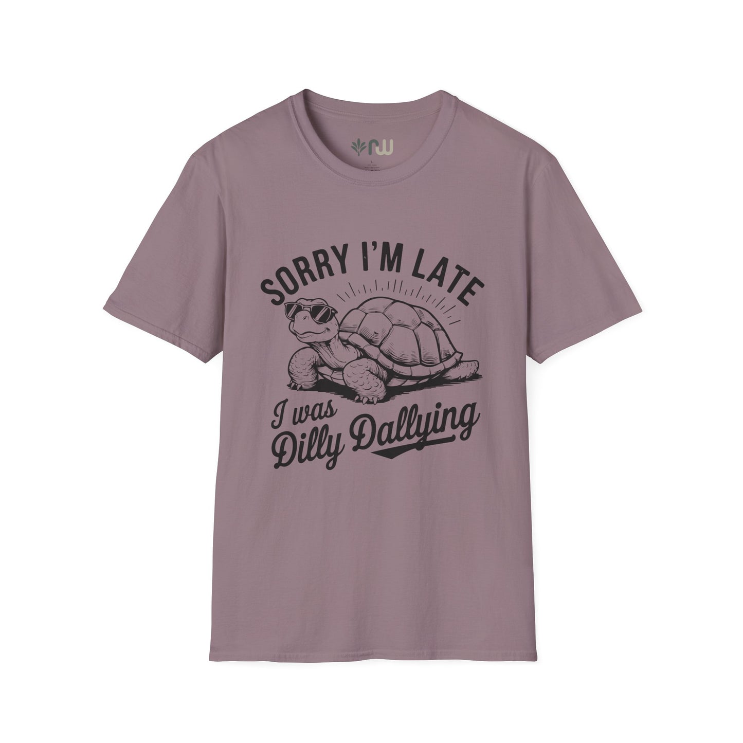 "Sorry I'm Late" - Softstyle T-Shirt