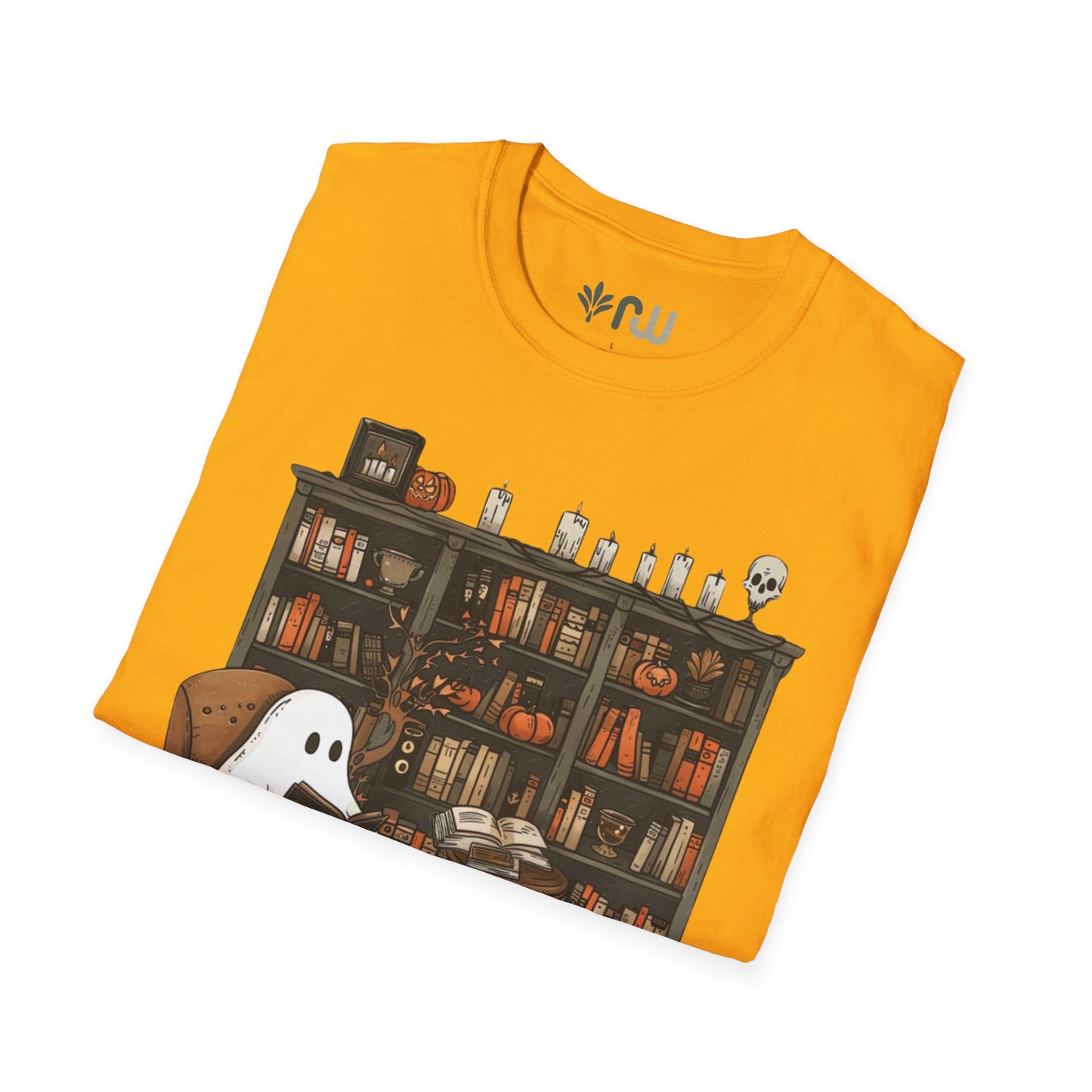 "Reading Ghost" - Softstyle T-Shirt