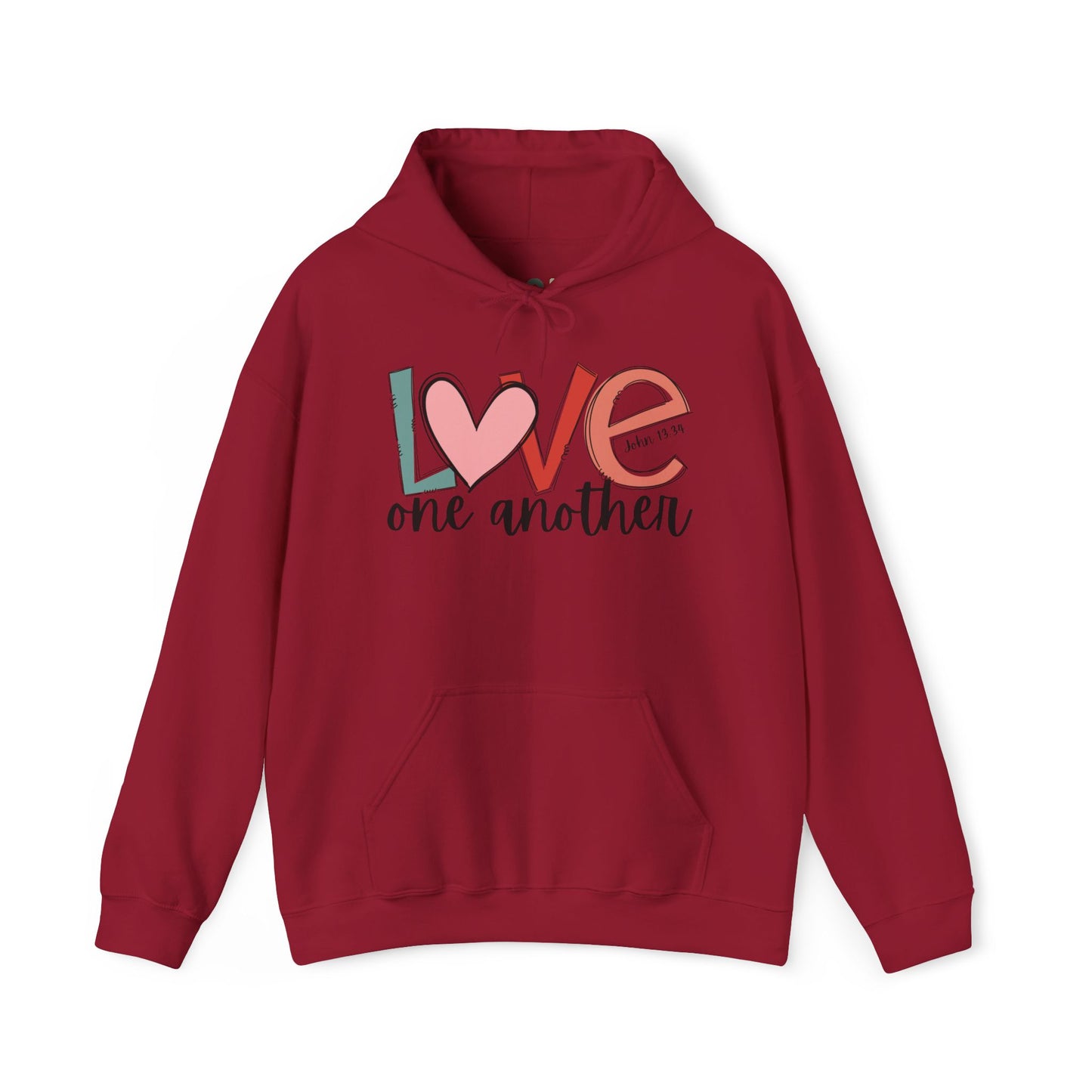 "Love One Another" Hooded Sweatshirt