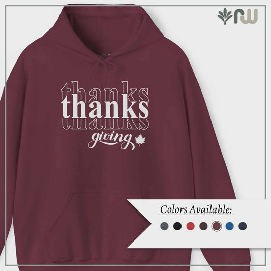 "Thanksgiving" Hooded Sweatshirt