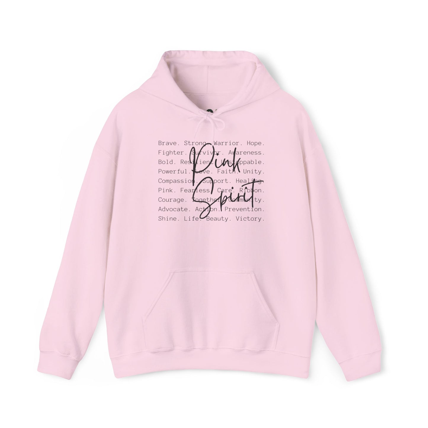 "Pink Spirit" Hooded Sweatshirt