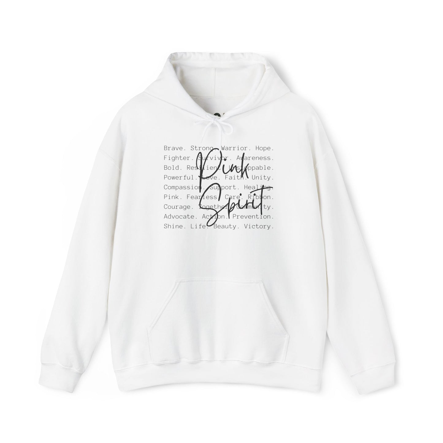 "Pink Spirit" Hooded Sweatshirt