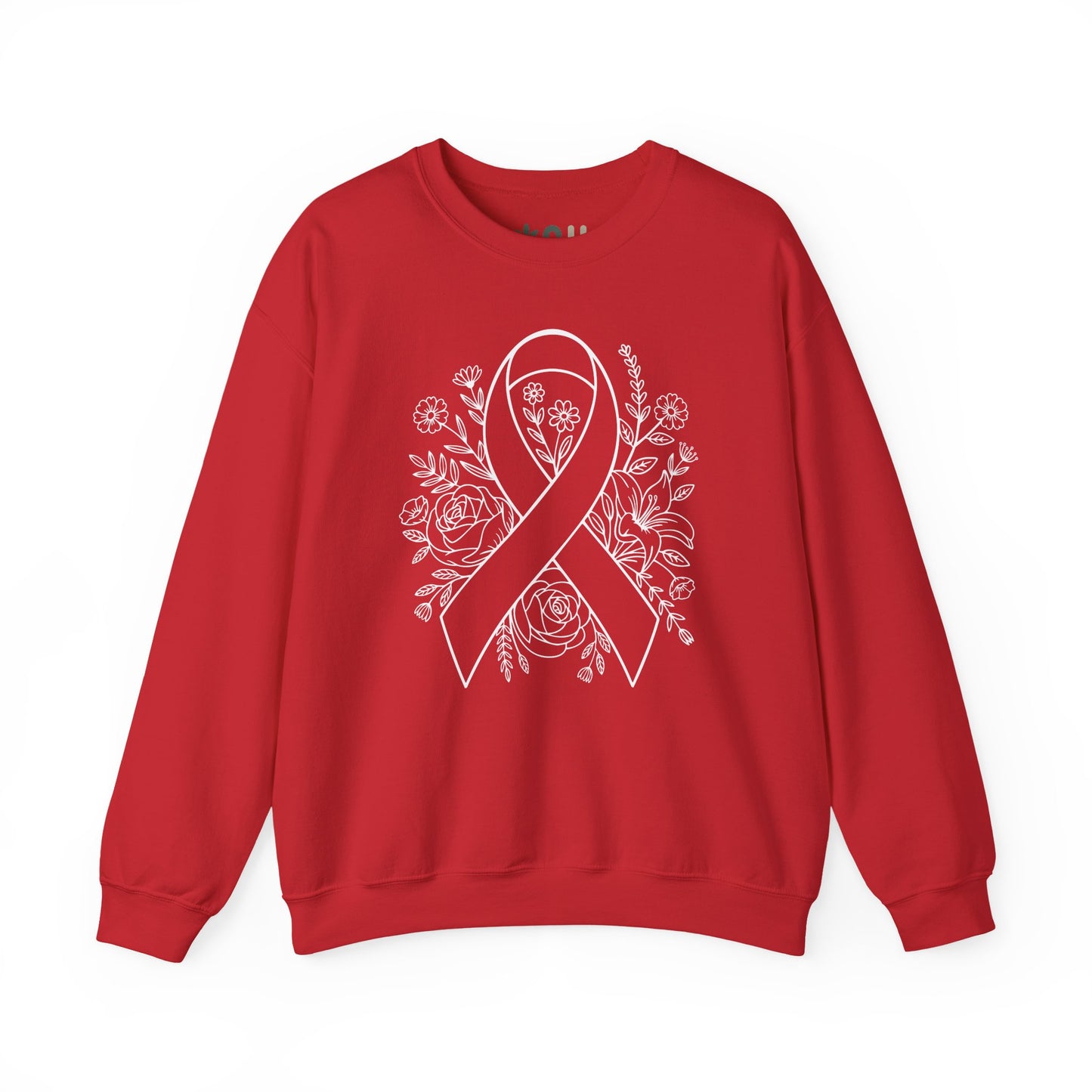 "Awareness Ribbon" - Crewneck Sweatshirt