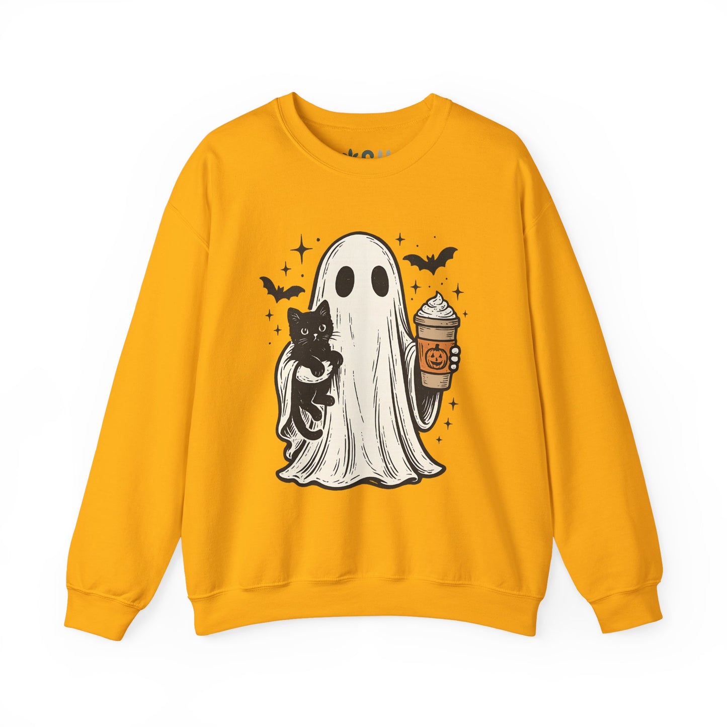 "Ghost and Cat" - Crewneck Sweatshirt