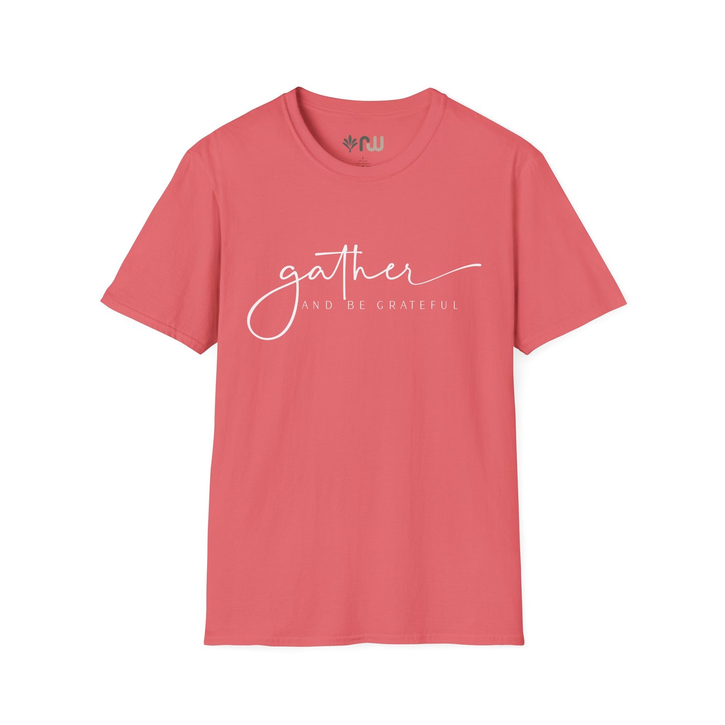 "Gather and Be Grateful" - Softstyle T-Shirt