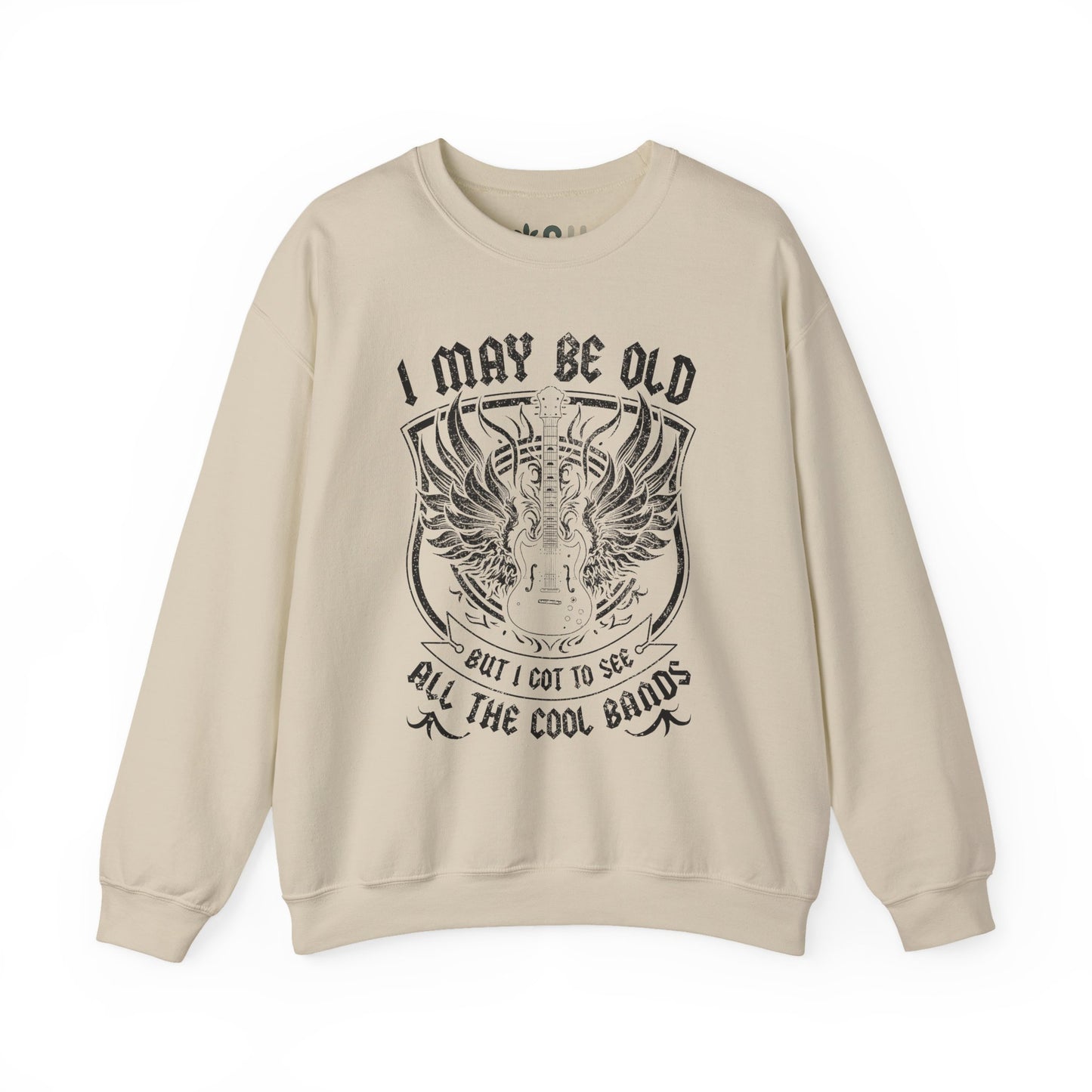 "I Got to See All the Cool Bands" Crewneck Sweatshirt