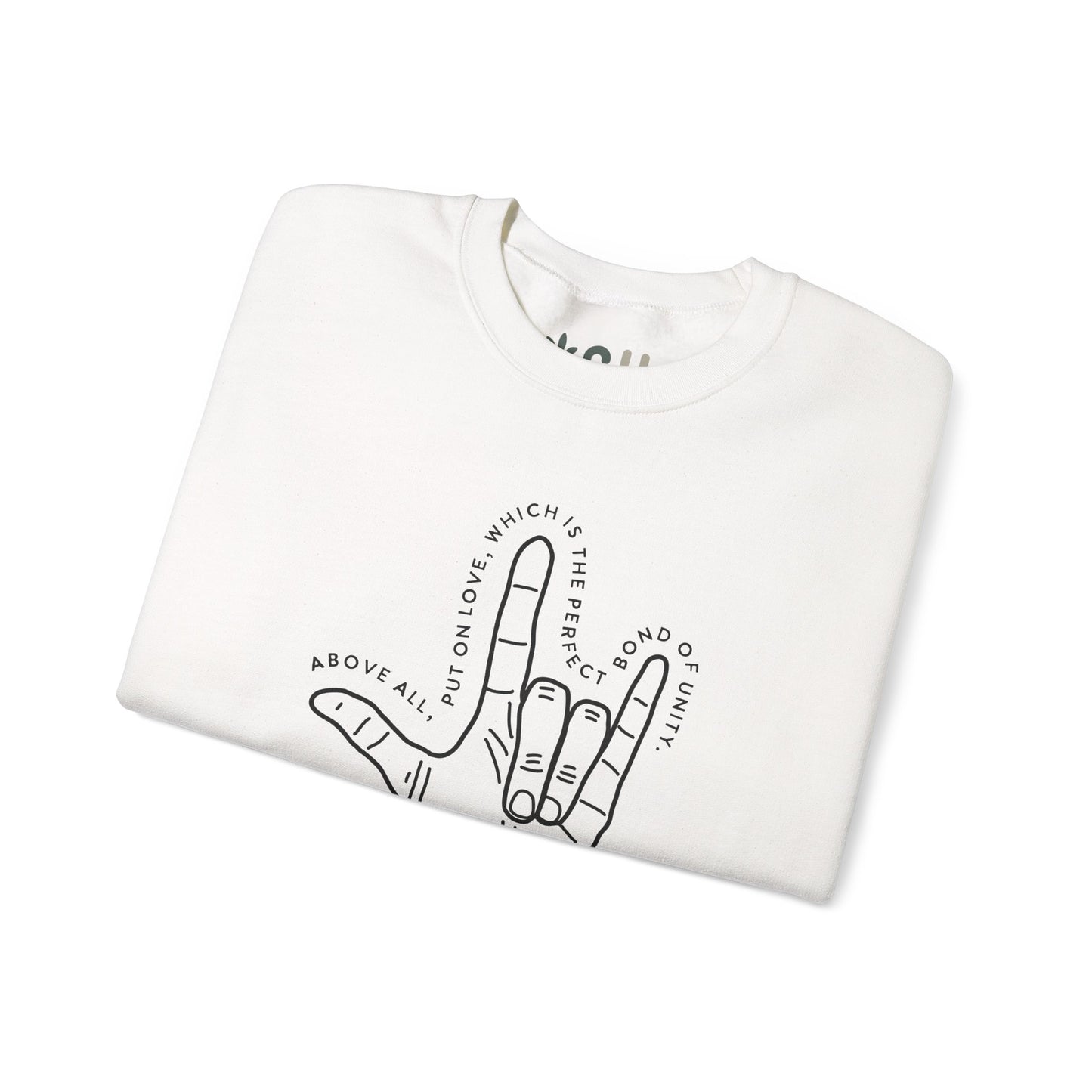 "ASL I Love you" - Crewneck Sweatshirt