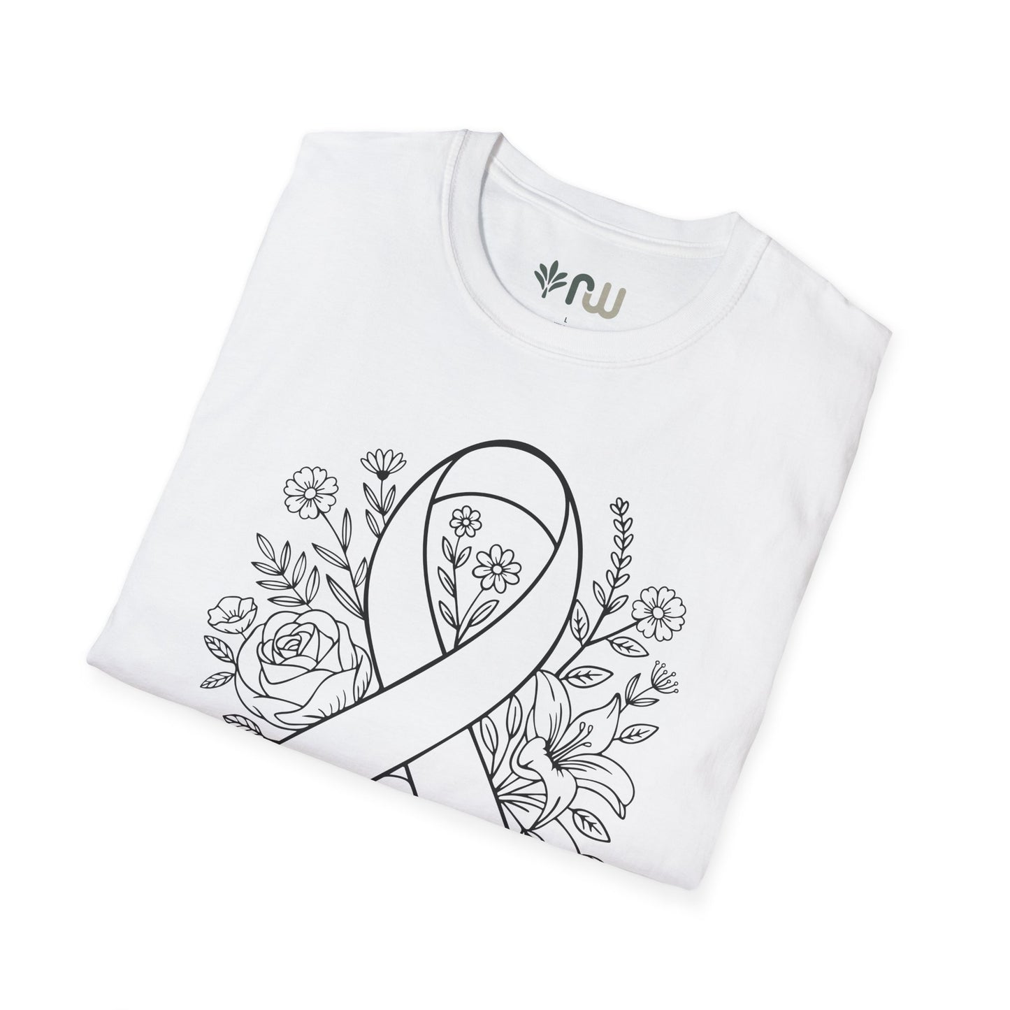 "Awareness Ribbon" - Softstyle T-Shirt