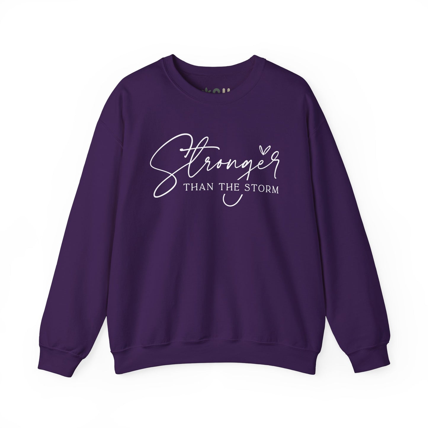 "Stronger than the Storm" Crewneck Sweatshirt