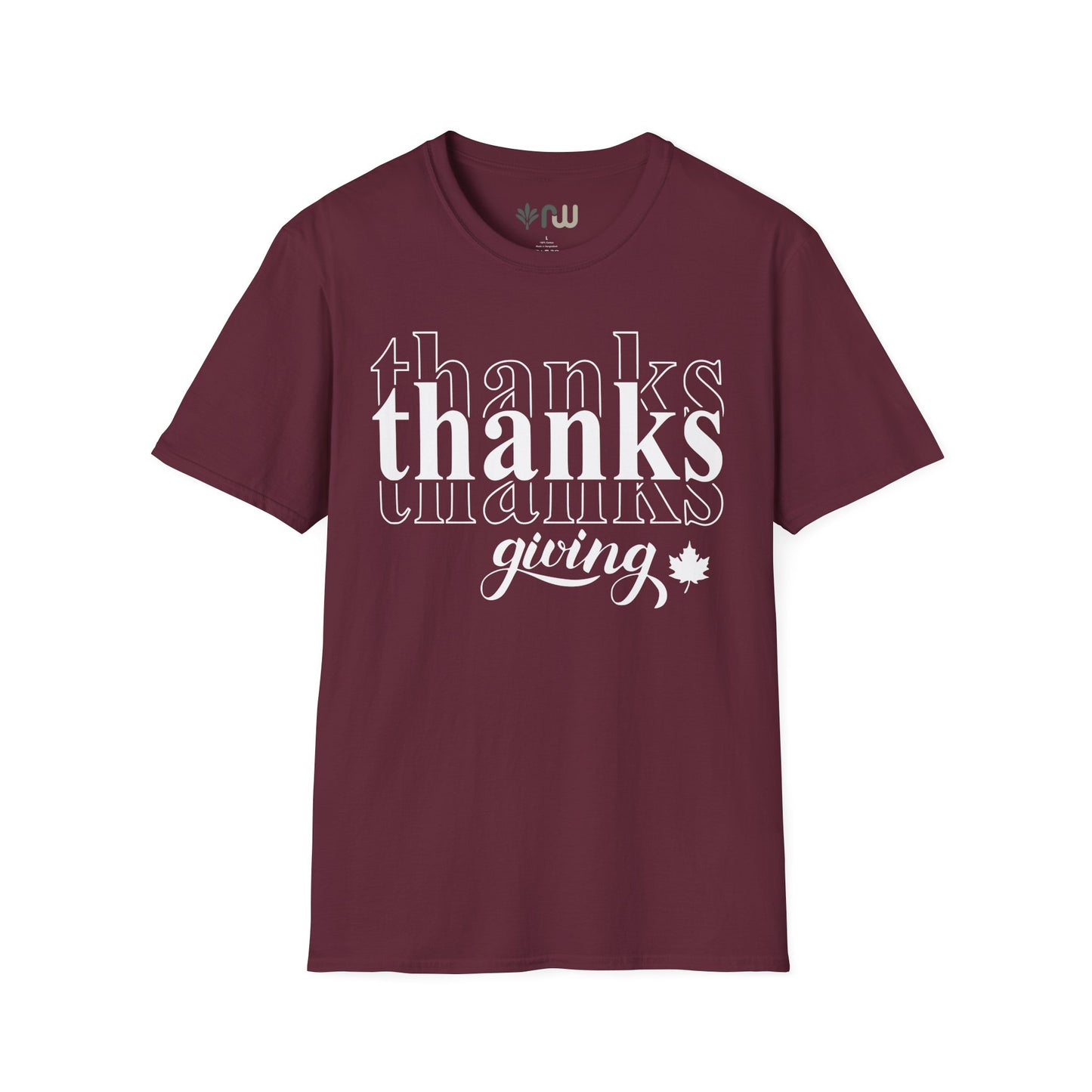 "Thanksgiving" - Softstyle T-Shirt