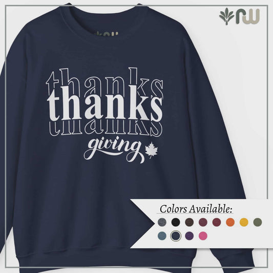 "Thanksgiving" - Crewneck Sweatshirt