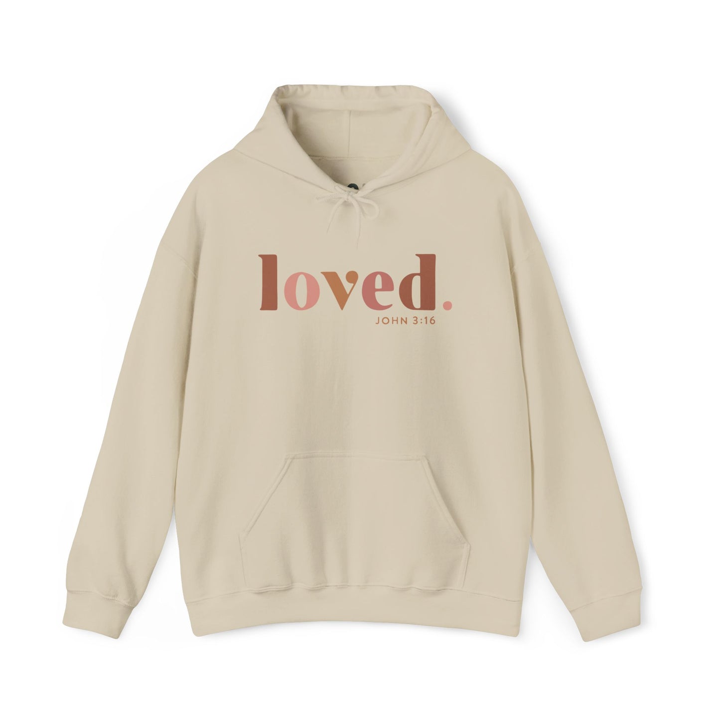 "Loved" Hooded Sweatshirt