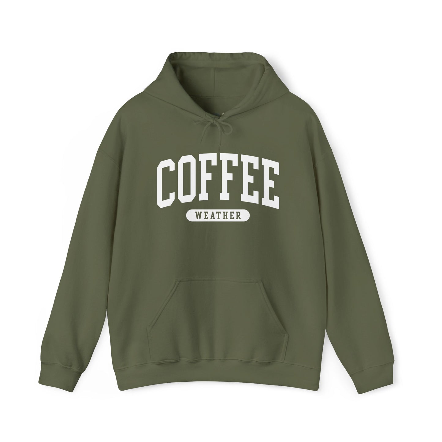 "Coffee Weather" Hooded Sweatshirt